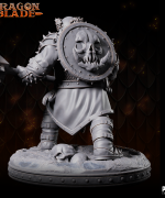 Alternative view of EVIL DWARD THORFIN HAMMER 3D Resina Alta Resolución