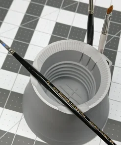 Vaso de limpieza de pinceles
