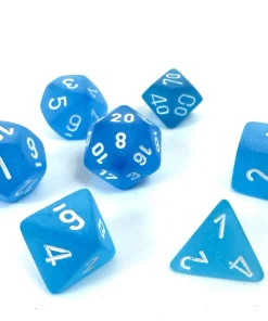Frosted Caribbean Blue/White - CHX 27416