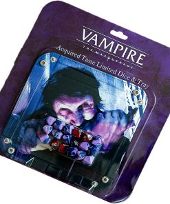 Vampire: The Masquerade - Juego de dados y bandeja plegable