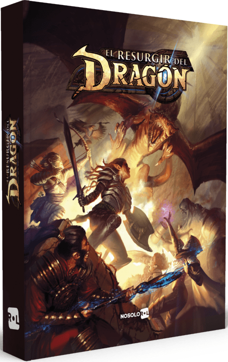 El Resurgir del Dragón - Libro Básico Hojeado